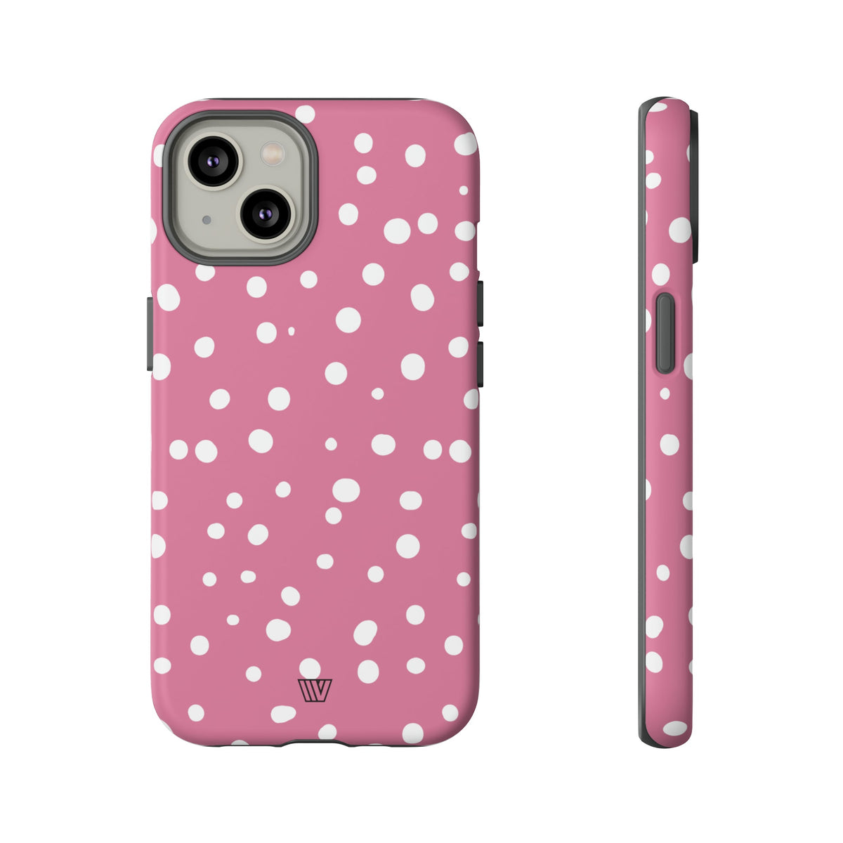 Blush Red Dots Tough Phone Case