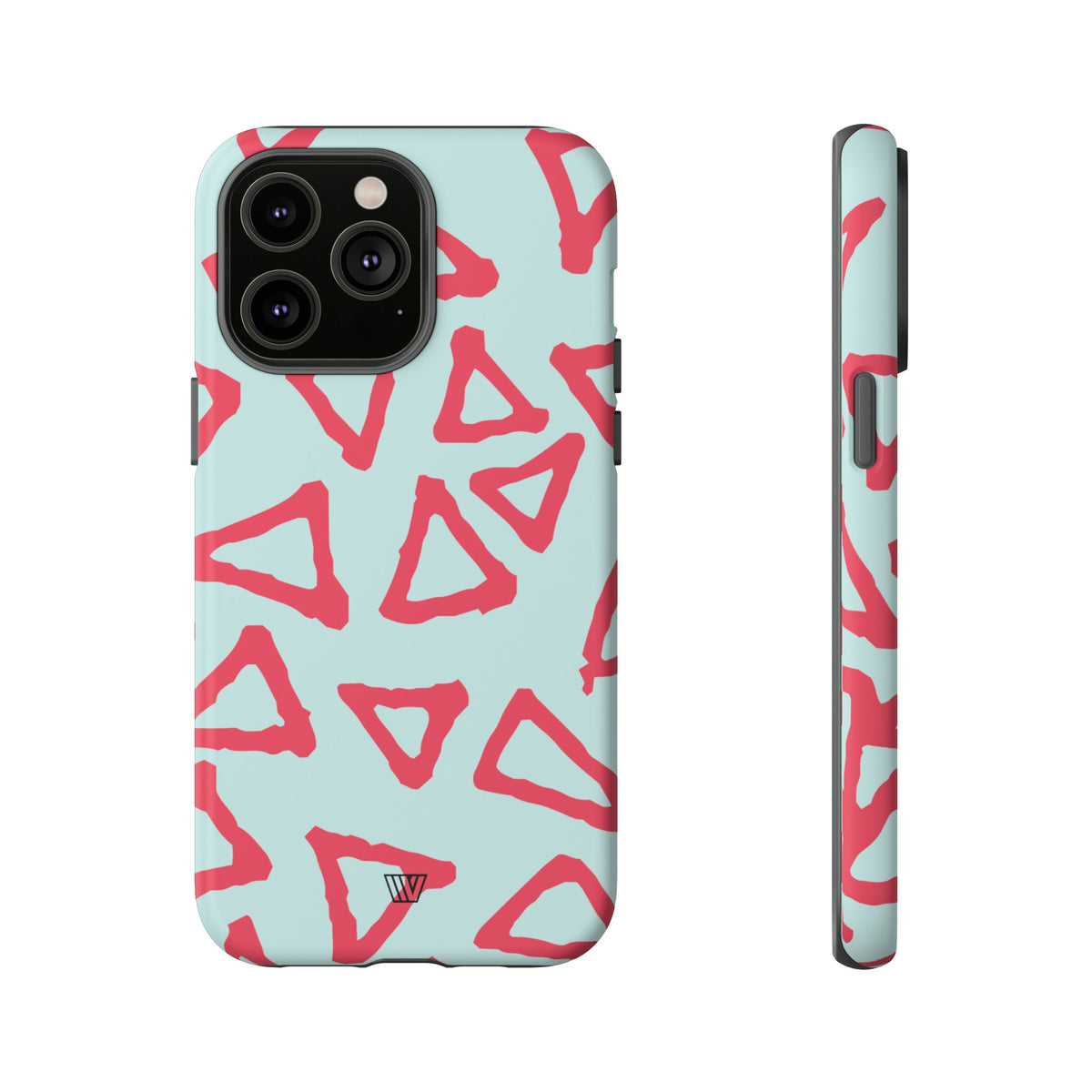 Triangle Doodle Tough Protective Phone Case