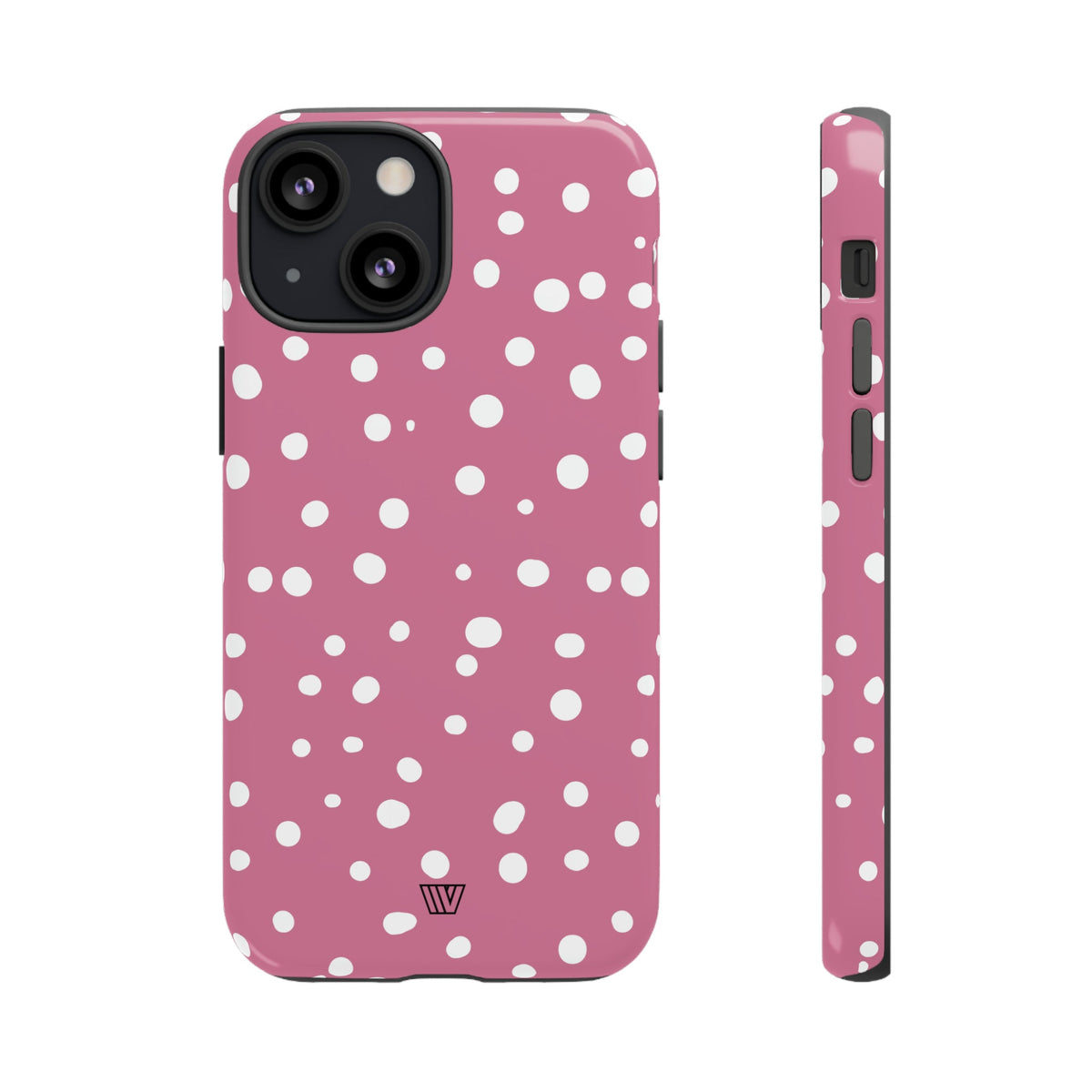 Blush Red Dots Tough Phone Case