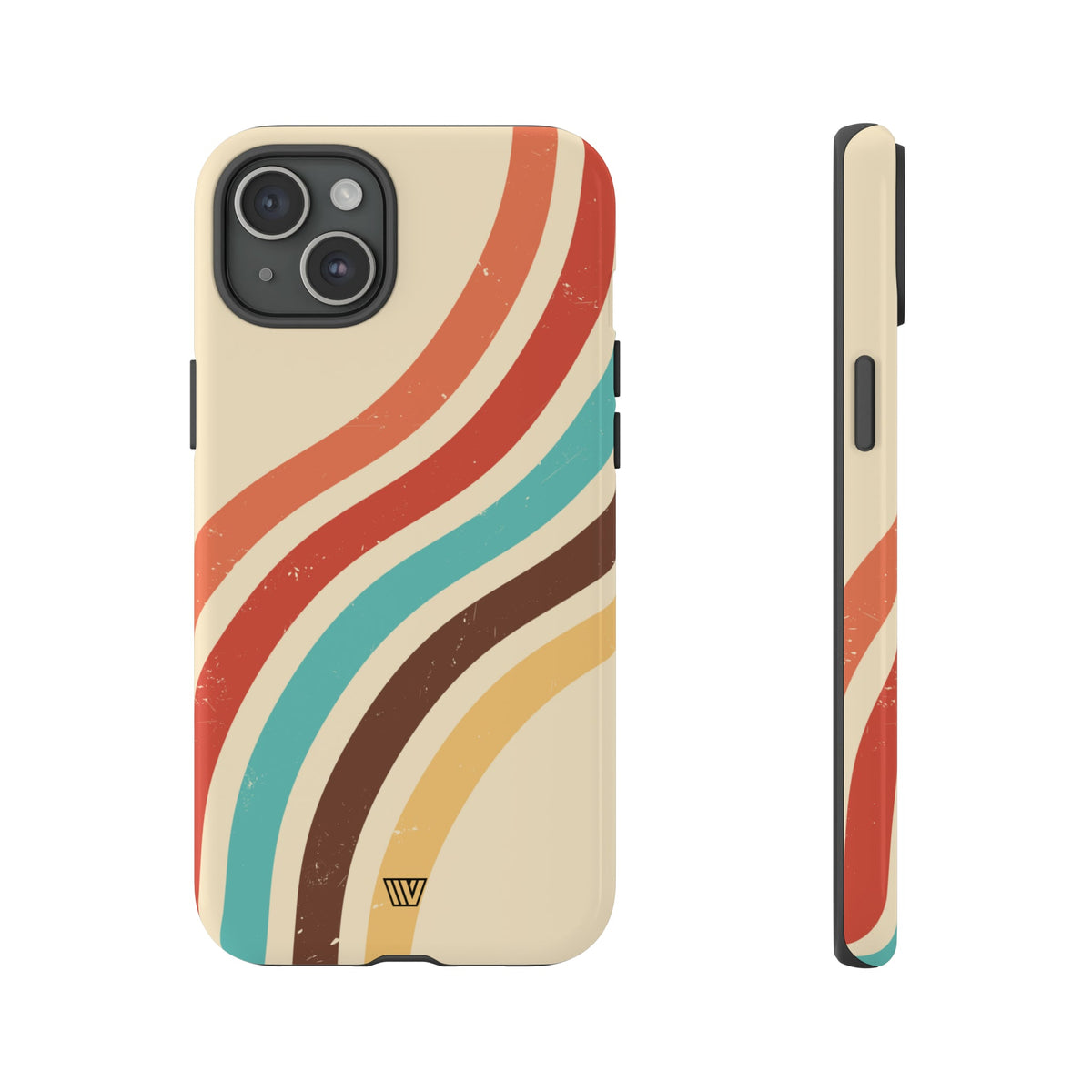Vintage Stripe Tough Durable Phone Case