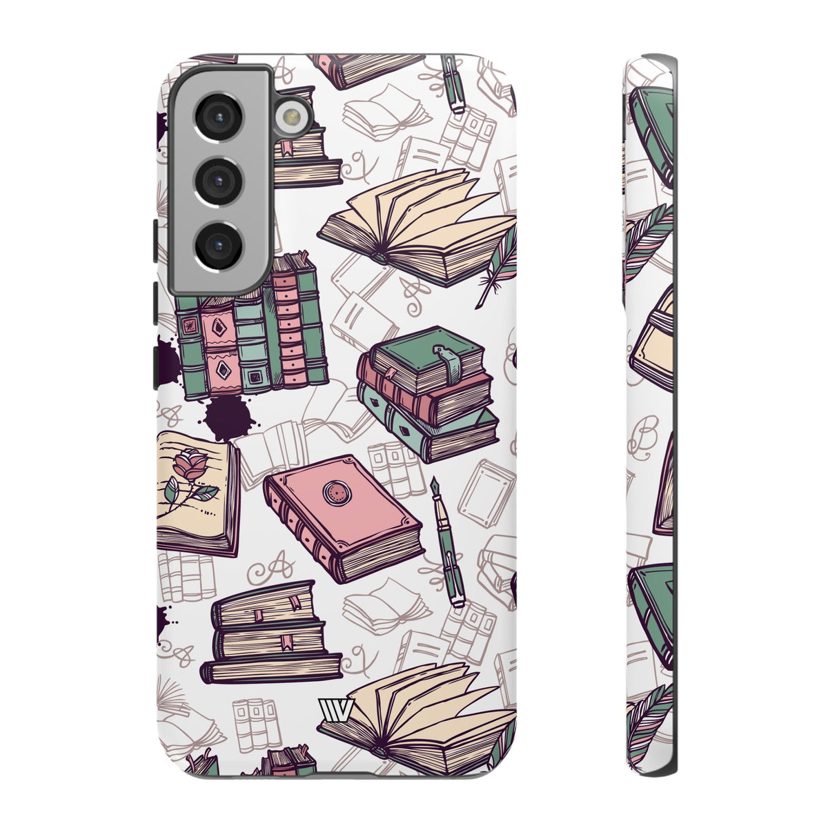 Tough Phone Case Impact Resistant Dual-layer Protective - BOOK LOVER