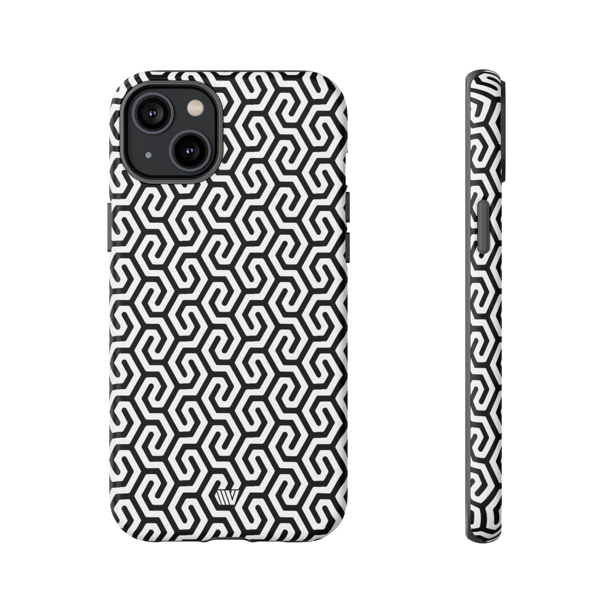 Tough Phone Case Dual-layer Protection TWISTED GRID
