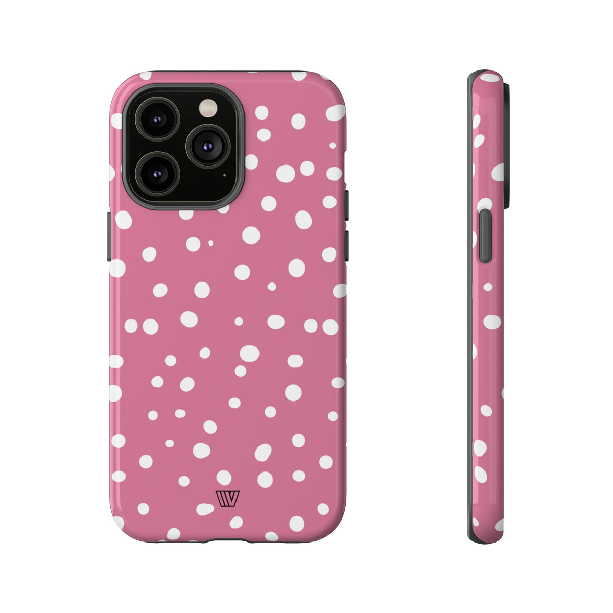 Blush Red Dots Tough Phone Case