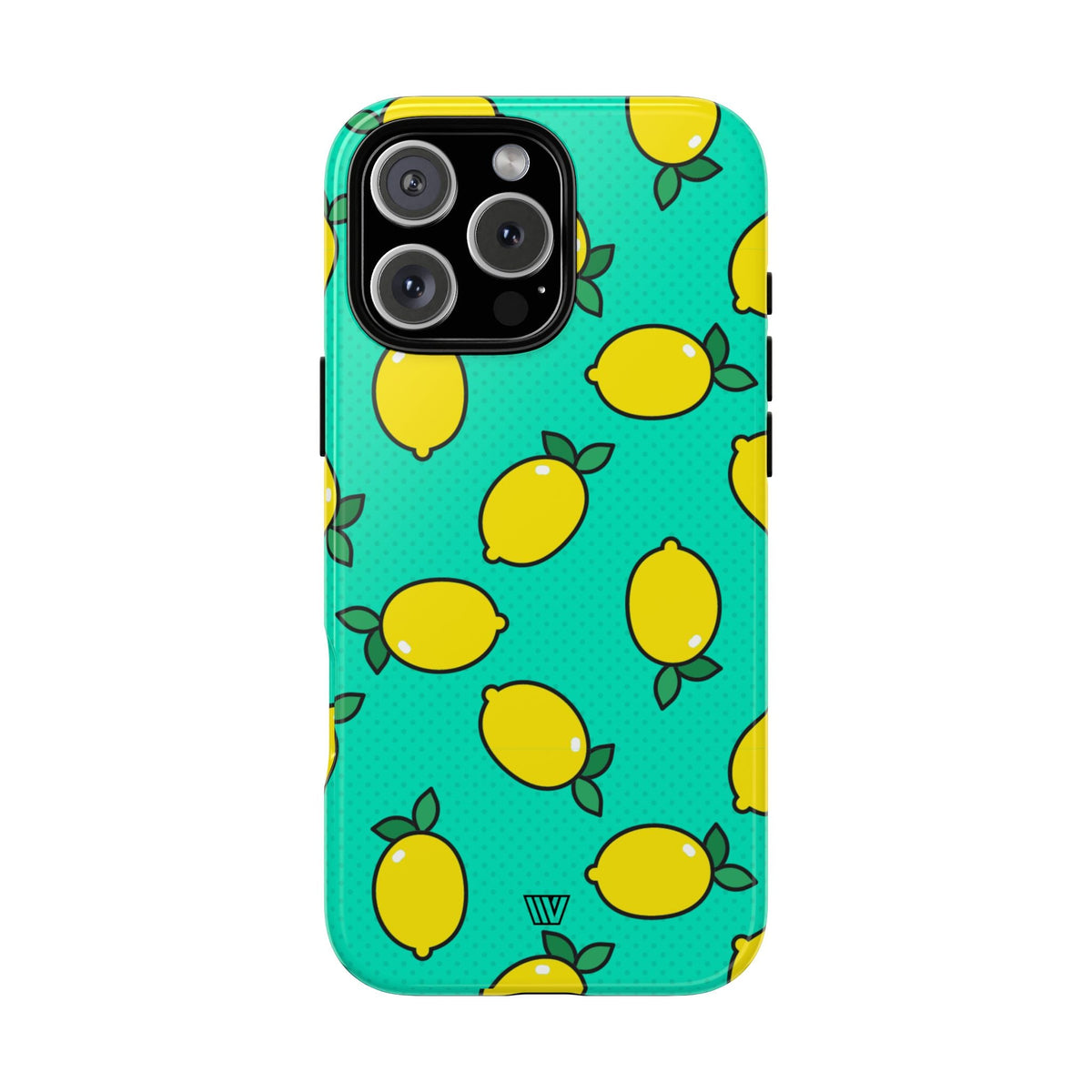 Tough Phone Case Impact Resistant Dual-Layer LEMON ZEST