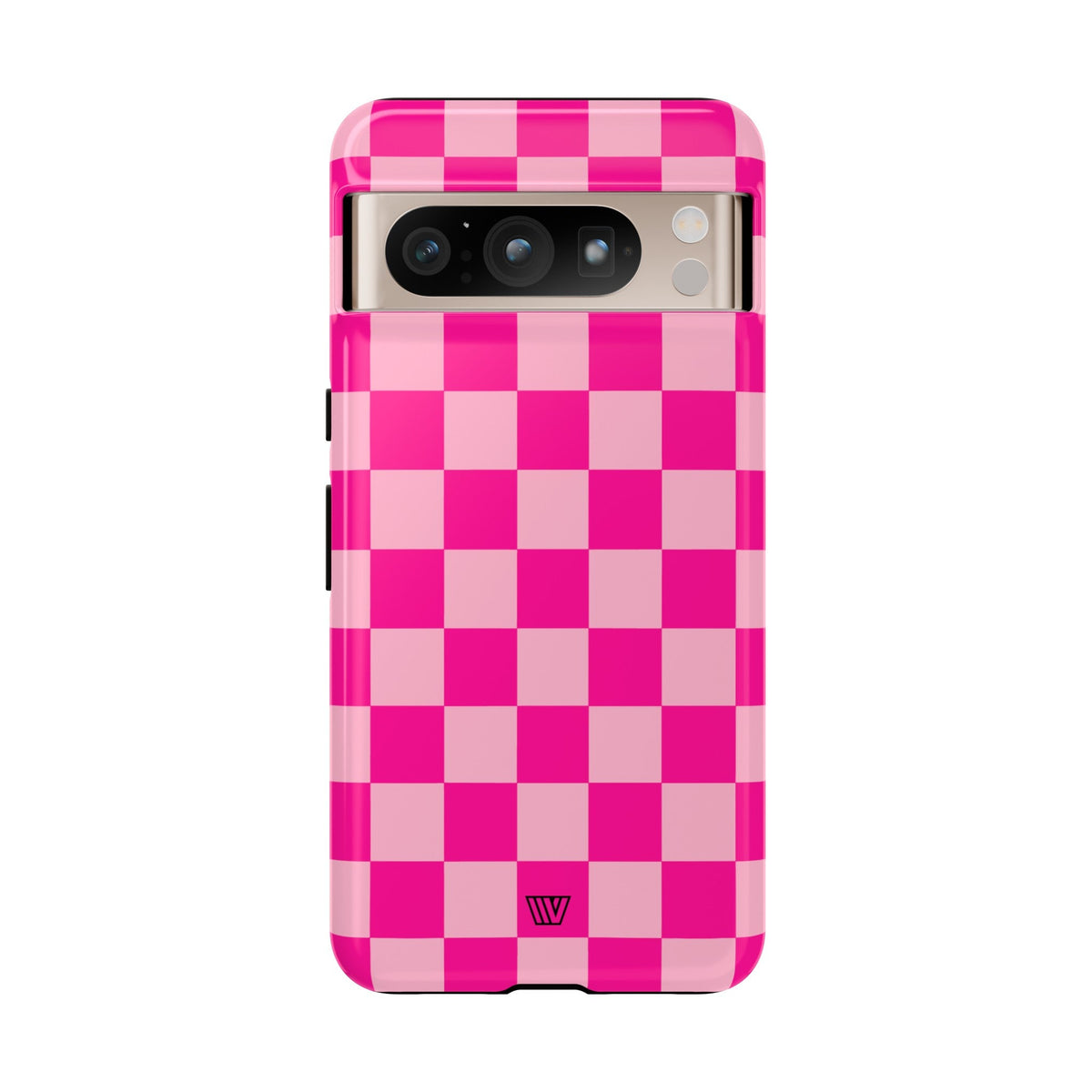 Hot Pink Checkerboard Tough Phone Case Trovvve