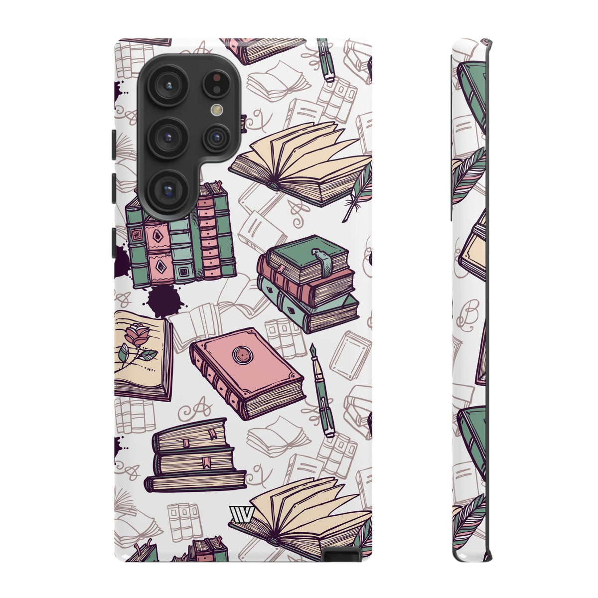 Tough Phone Case Impact Resistant Dual-layer Protective - BOOK LOVER