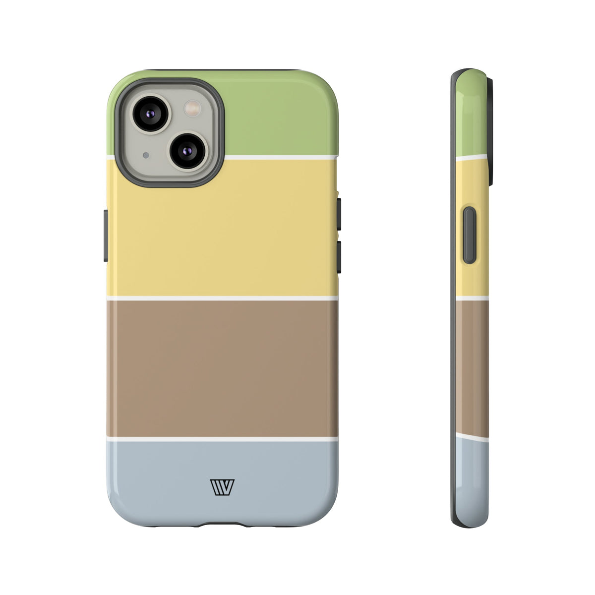 Bold Stripes Tough Phone Case Dual-Layer Impact Resistant