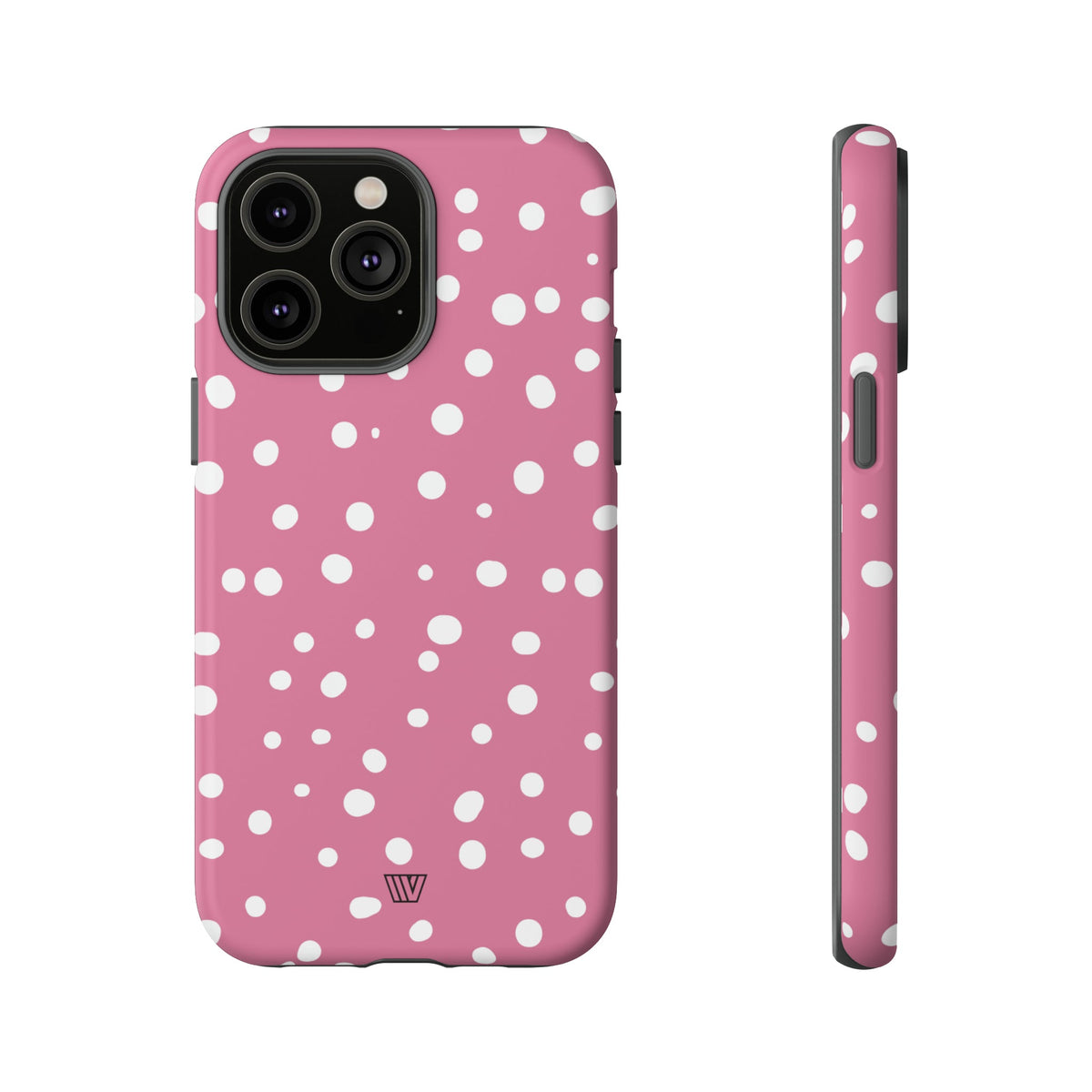 Blush Red Dots Tough Phone Case