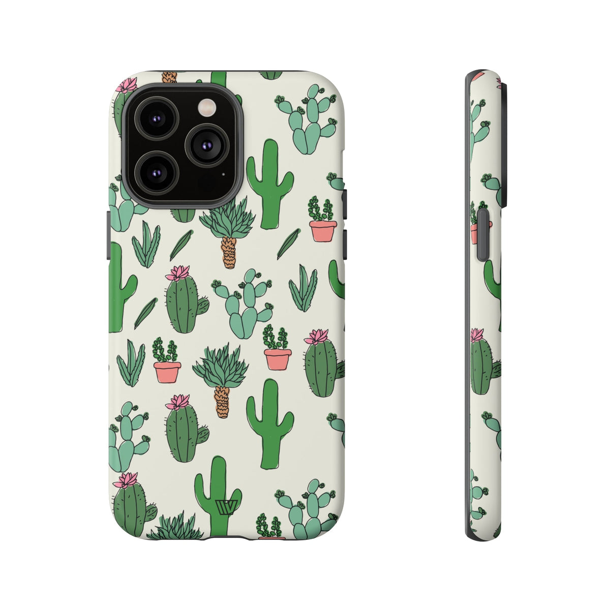 Tough Impact-Resistant Phone Case CACTUS DOODLES