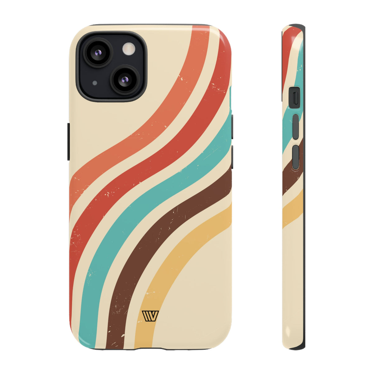 Vintage Stripe Tough Durable Phone Case