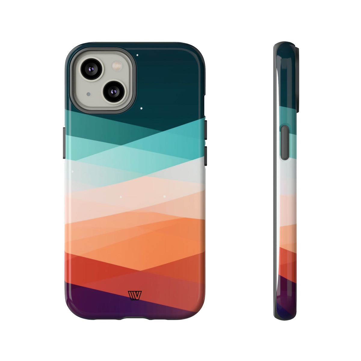 Tough Impact-Resistant Phone Case ABSTRACT NIGHT