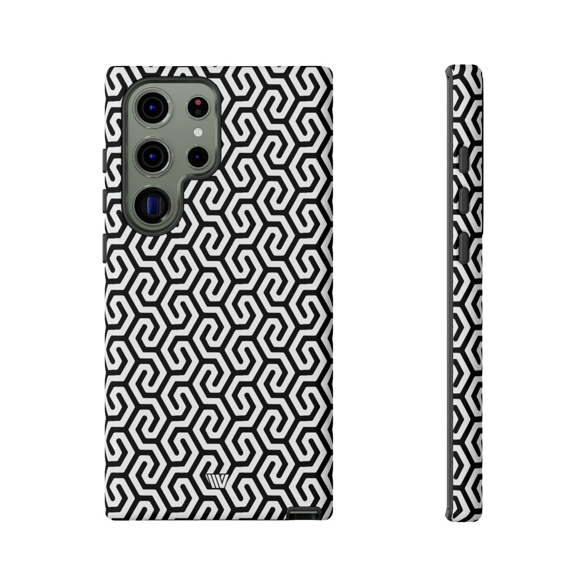 Tough Phone Case Dual-layer Protection TWISTED GRID