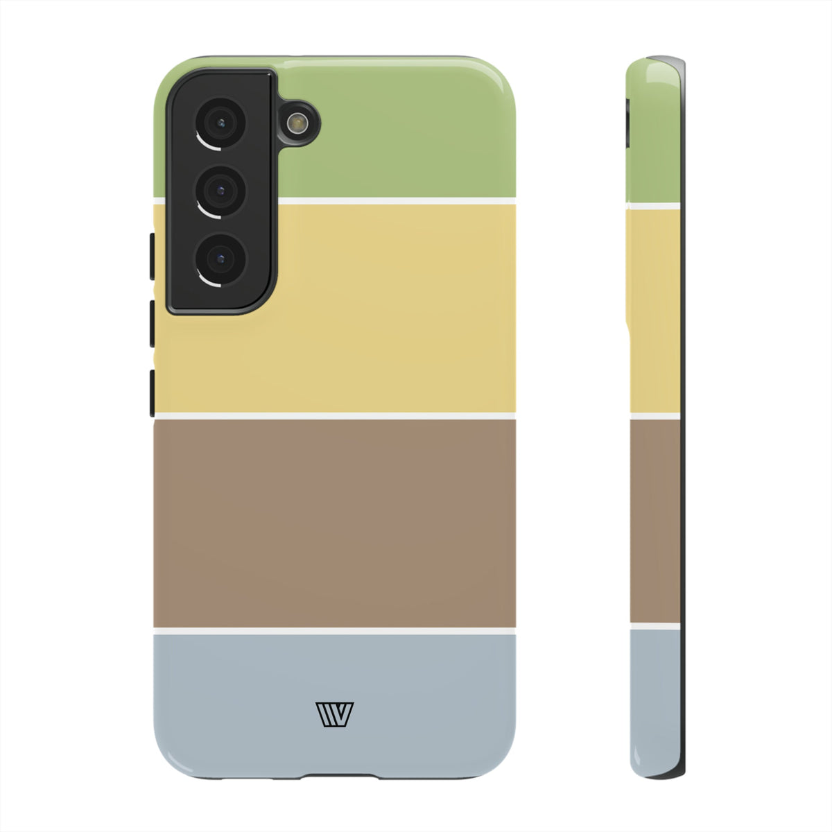 Bold Stripes Tough Phone Case Dual-Layer Impact Resistant