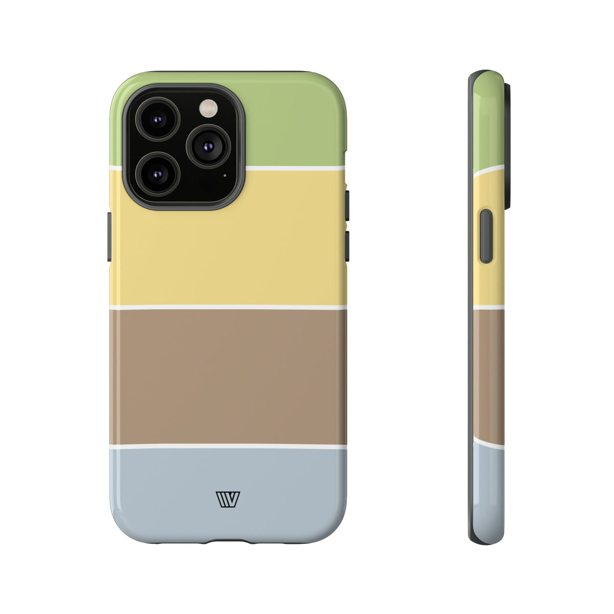 Bold Stripes Tough Phone Case Dual-Layer Impact Resistant