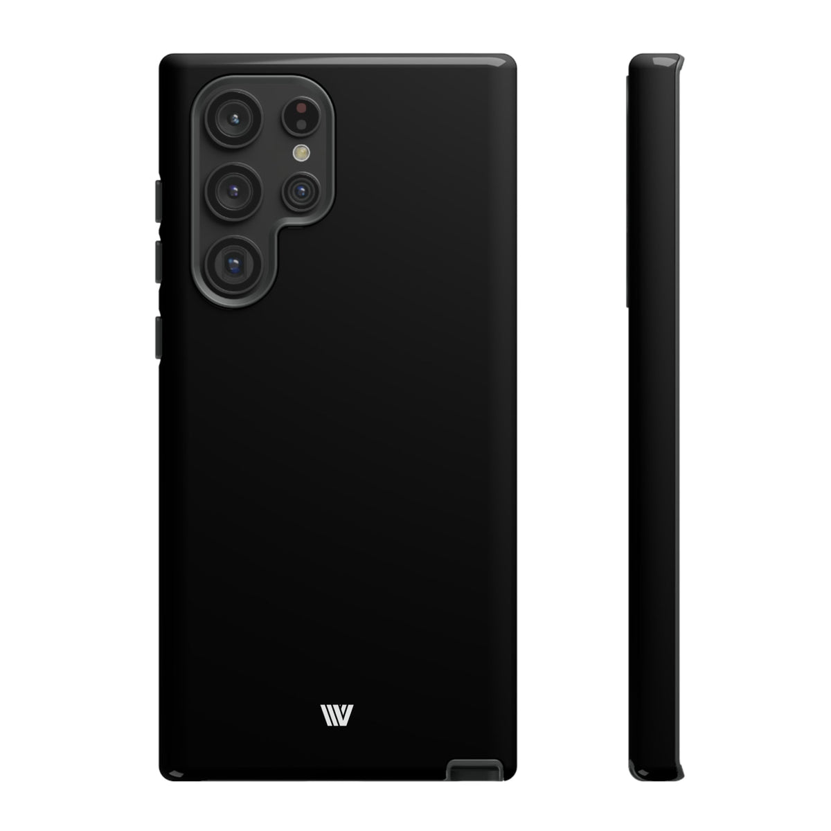 Tough Phone Case Impact Resistant Dual-Layer JET BLACK