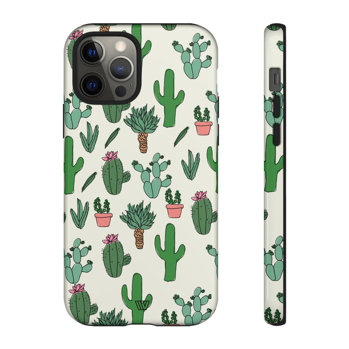 Tough Impact-Resistant Phone Case CACTUS DOODLES