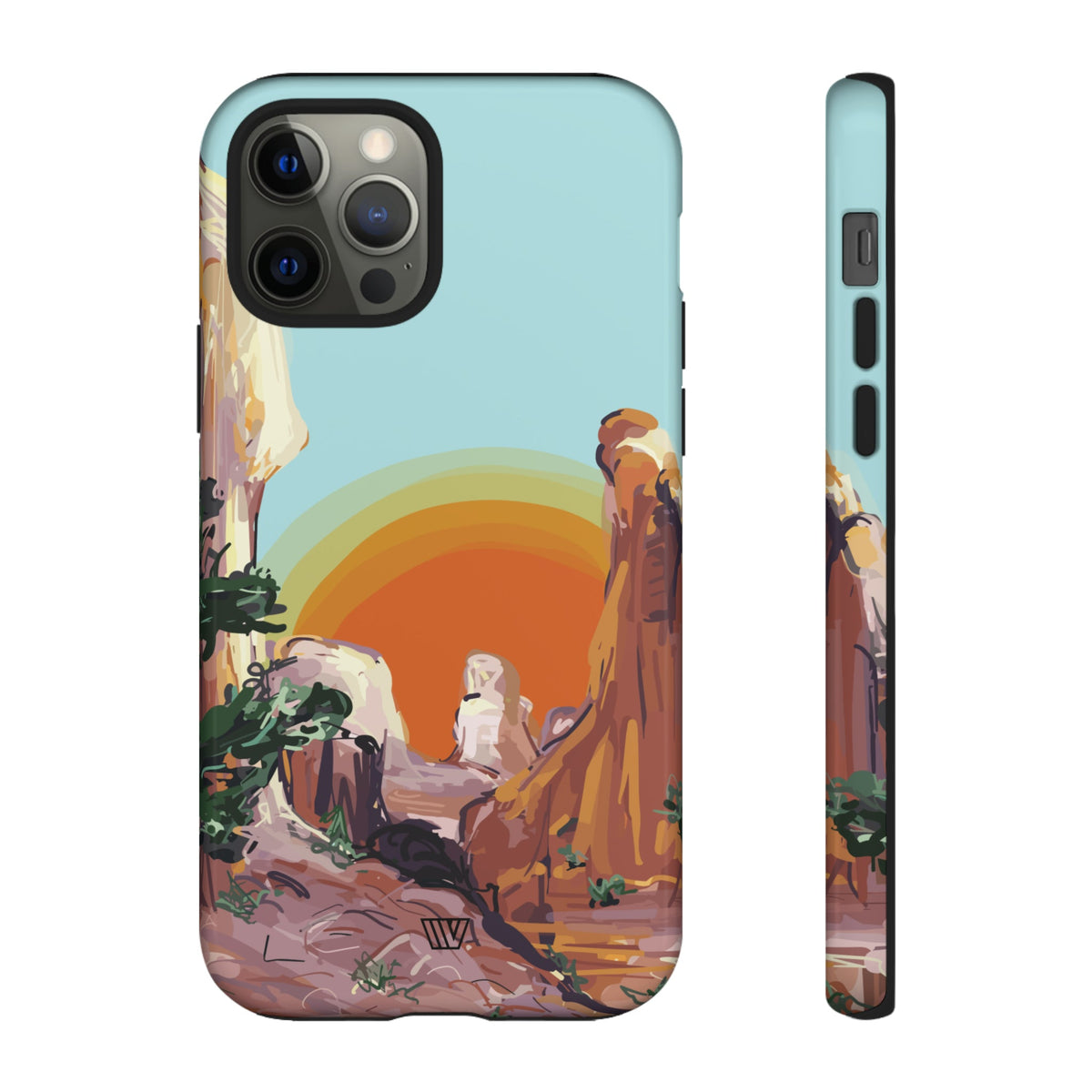 Tough Phone Case 8ft Drop Tested DESERT SUNRISE TROVVVE X EARTH FORMATIONS