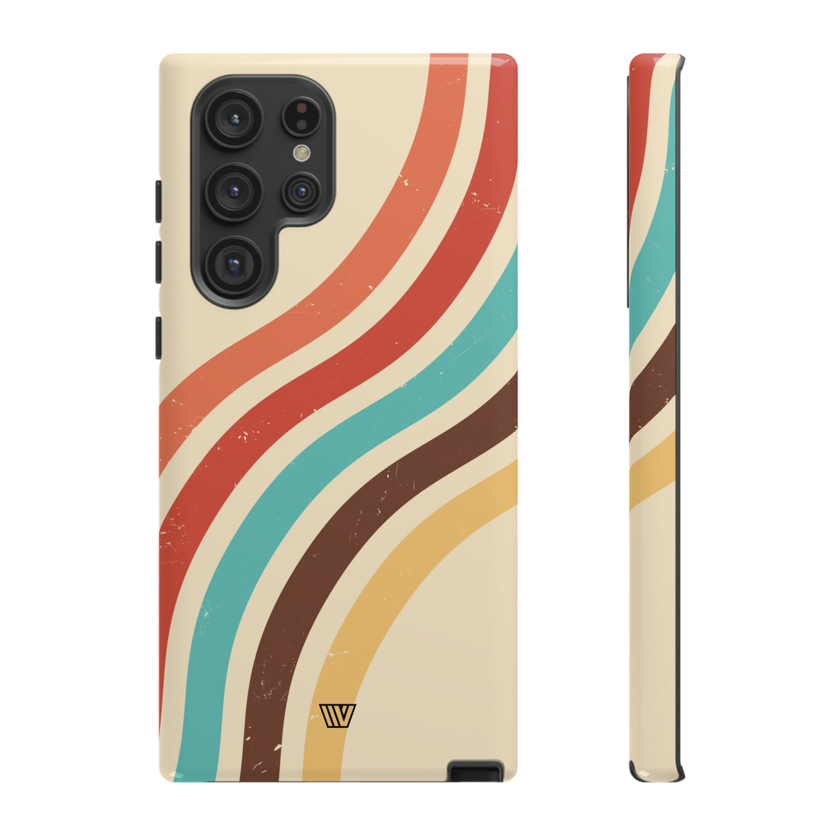 Vintage Stripe Tough Durable Phone Case