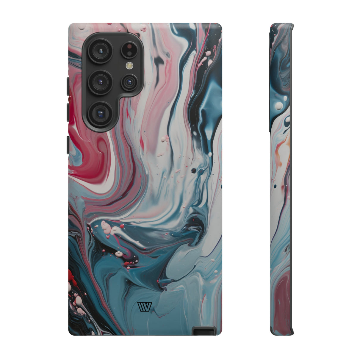 Blue Pastel Swirl Tough Phone Case