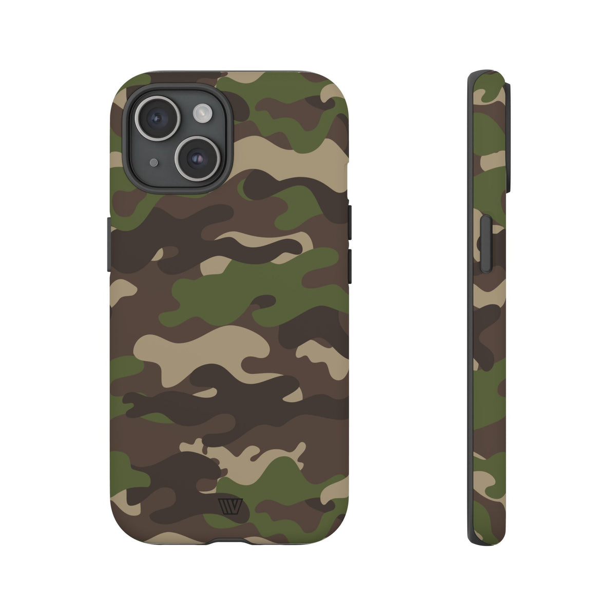 Tough Phone Case Impact Resistant Dual-Layer CAMO