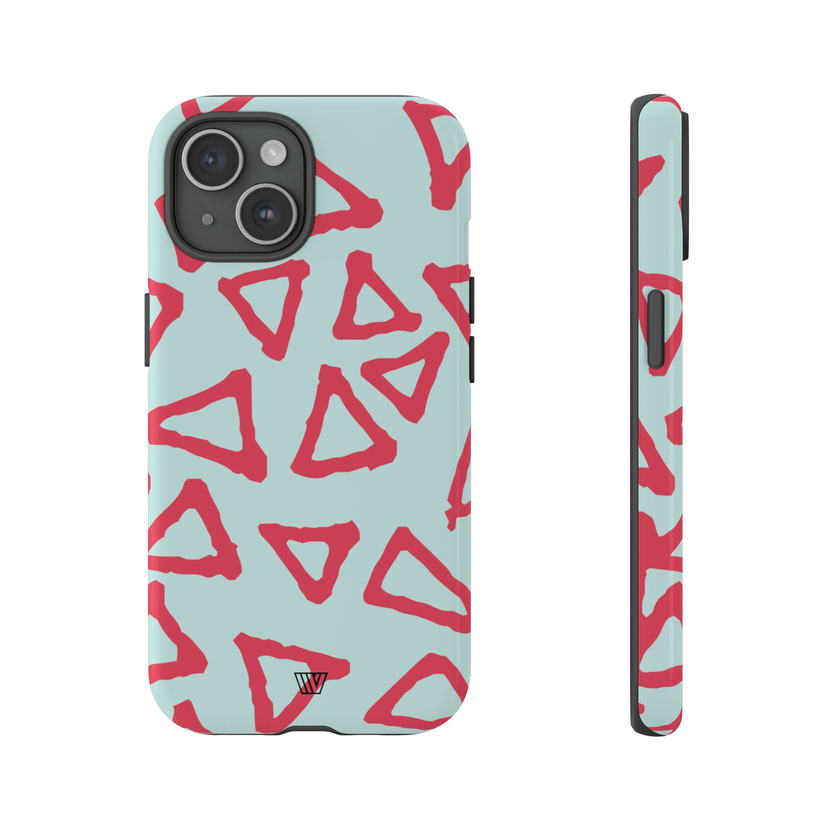 Triangle Doodle Tough Protective Phone Case