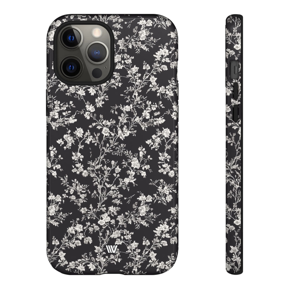 Tough Phone Case Impact Resistant Dual-Layer INKED PETALS