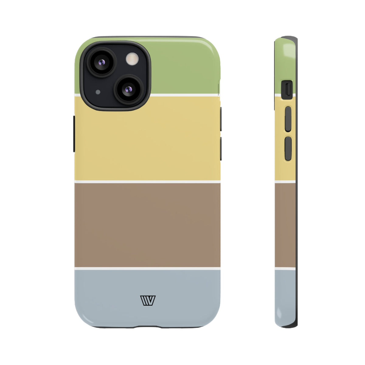 Bold Stripes Tough Phone Case Dual-Layer Impact Resistant