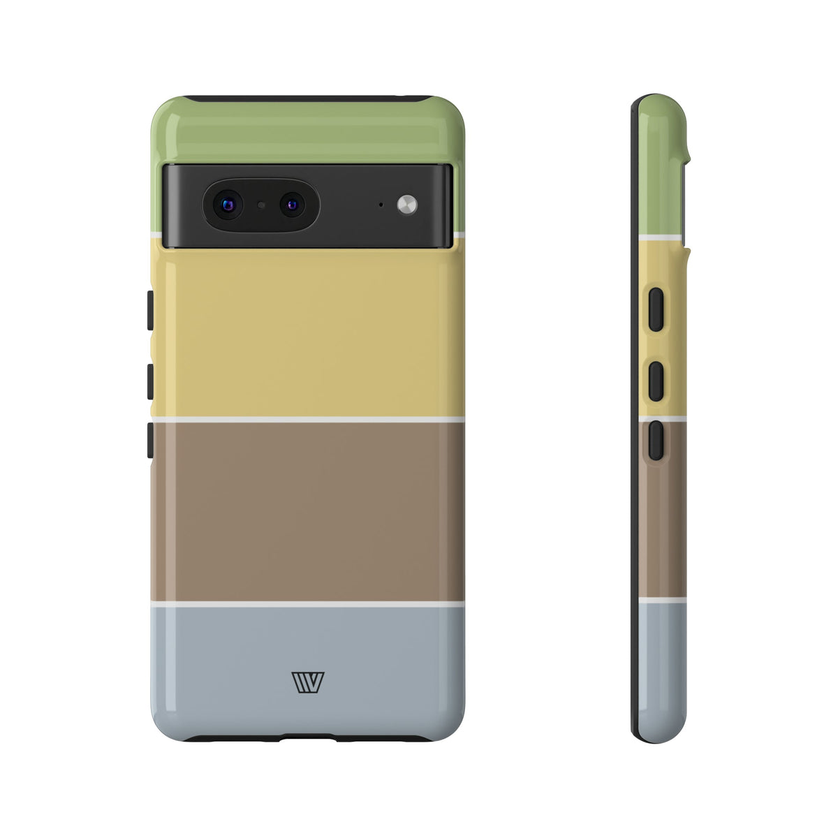 Bold Stripes Tough Phone Case Dual-Layer Impact Resistant