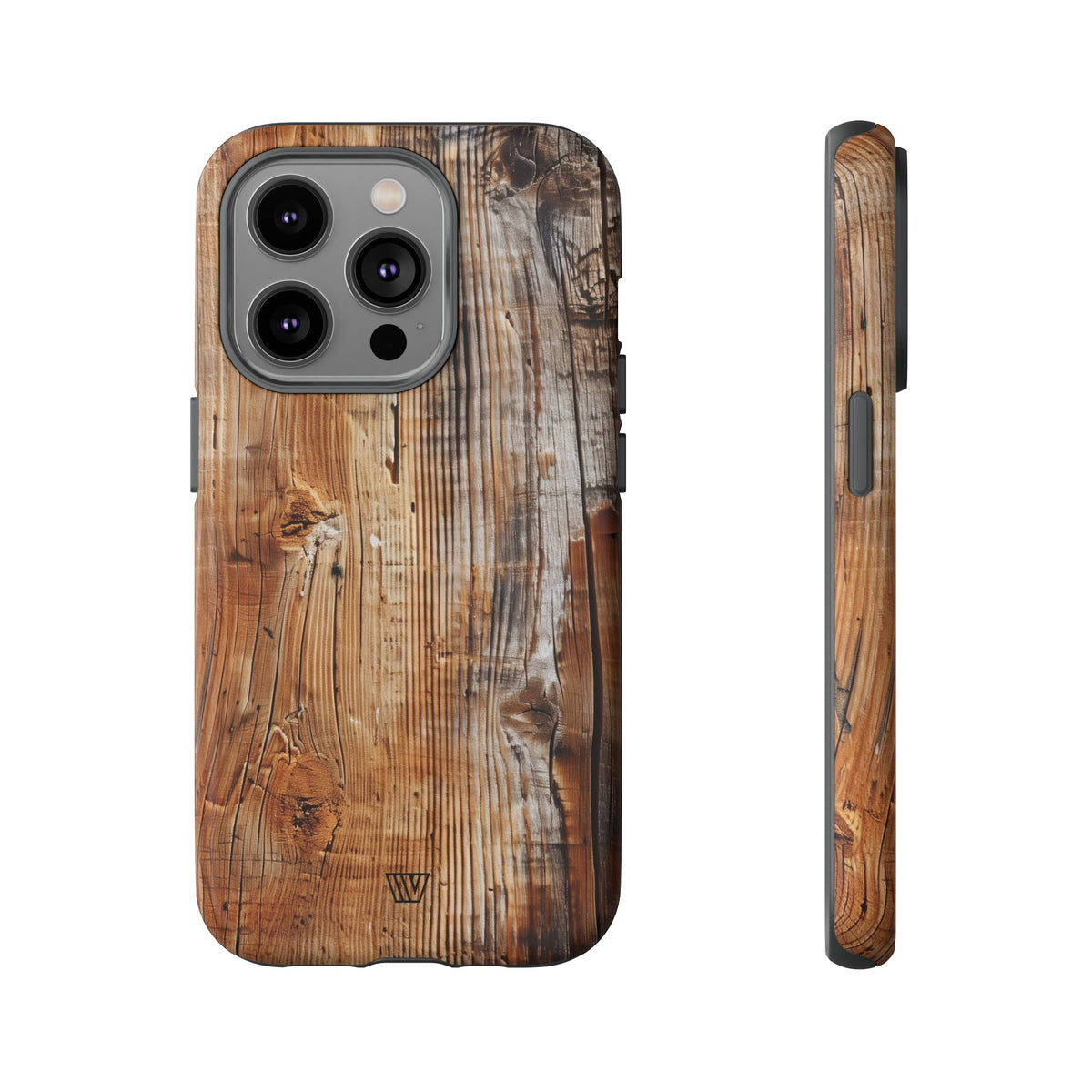 Tough Polycarbonate Dual-Layer Phone Case WOOD