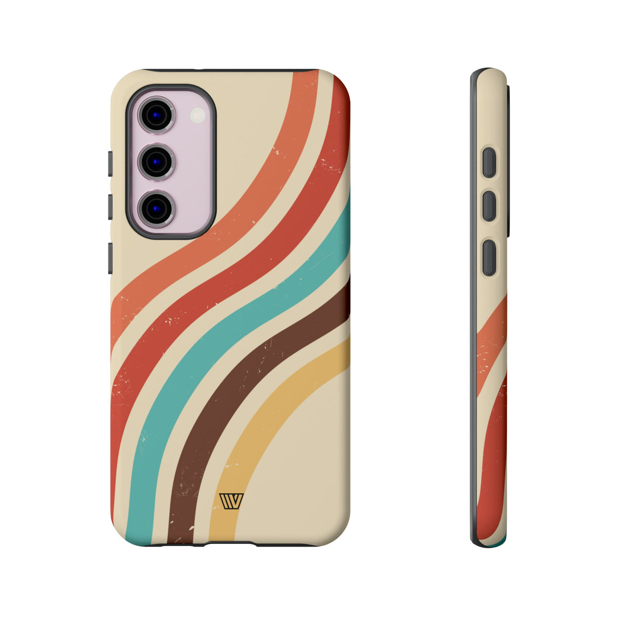 Vintage Stripe Tough Durable Phone Case
