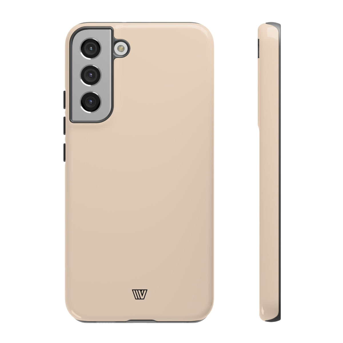 Tough Phone Case Impact Resistant Dual-Layer ALMOND