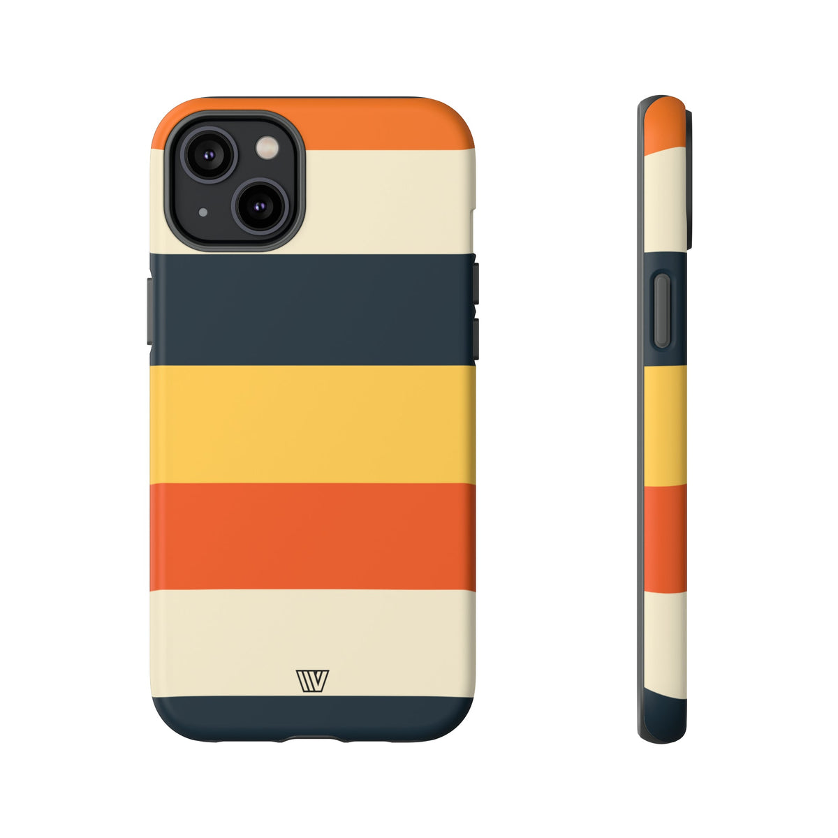 Beach Sunset Stripes Tough Phone Case