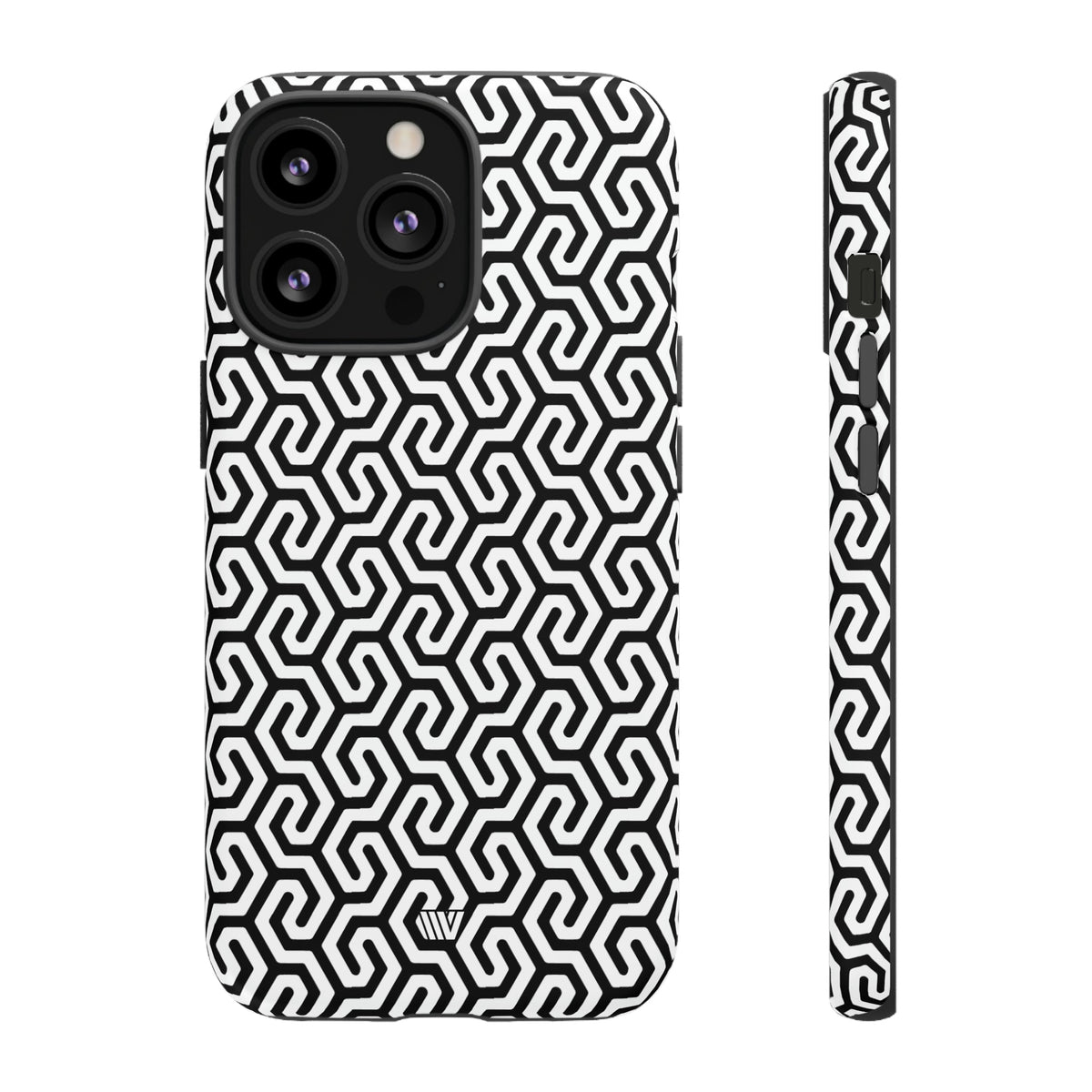 Tough Phone Case Dual-layer Protection TWISTED GRID