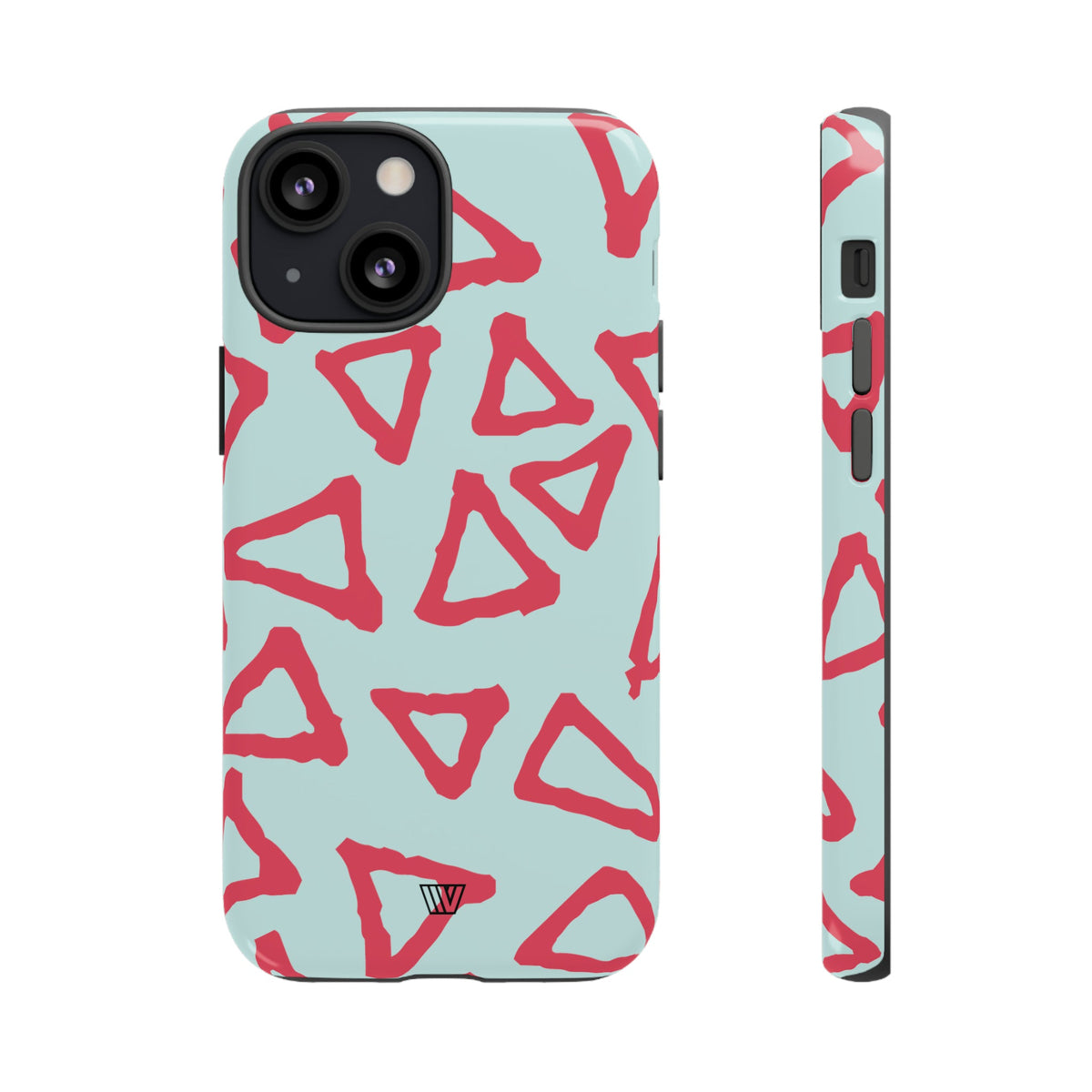 Triangle Doodle Tough Protective Phone Case