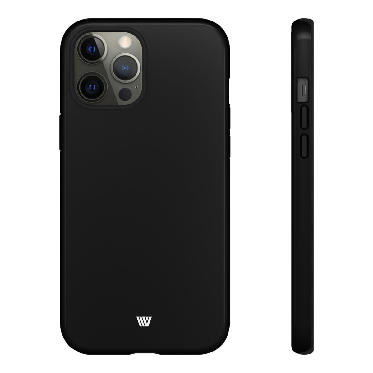 Tough Phone Case Impact Resistant Dual-Layer JET BLACK