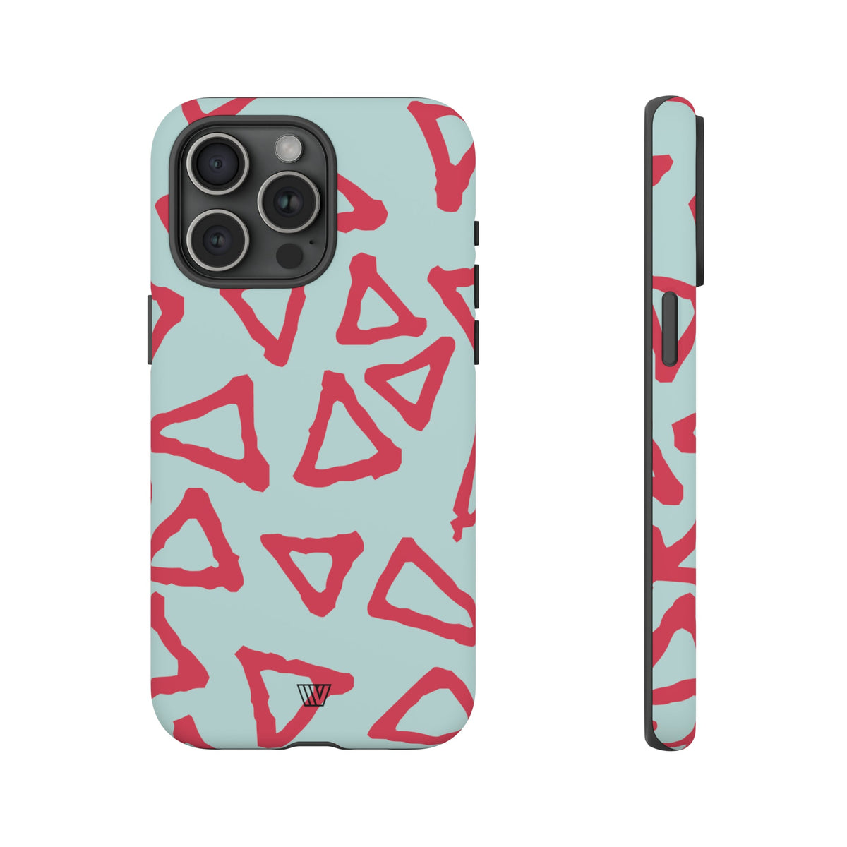 Triangle Doodle Tough Protective Phone Case