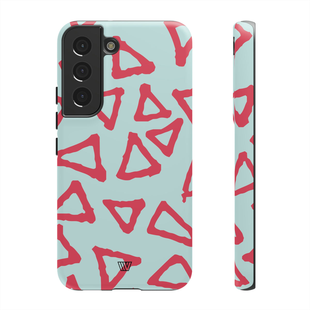 Triangle Doodle Tough Protective Phone Case