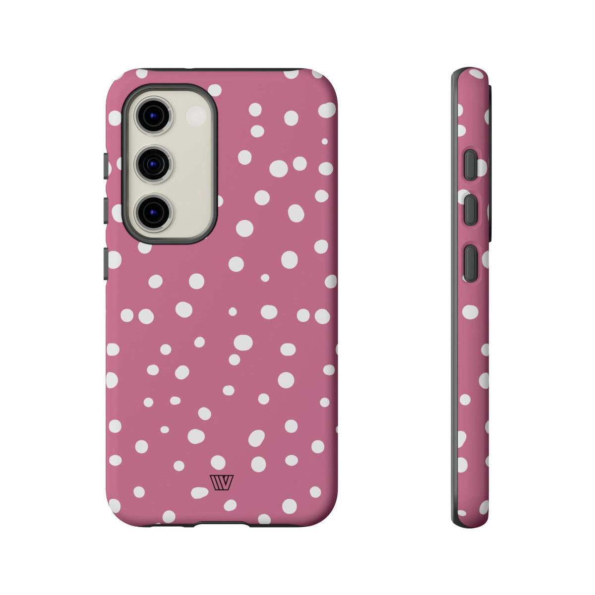 Blush Red Dots Tough Phone Case