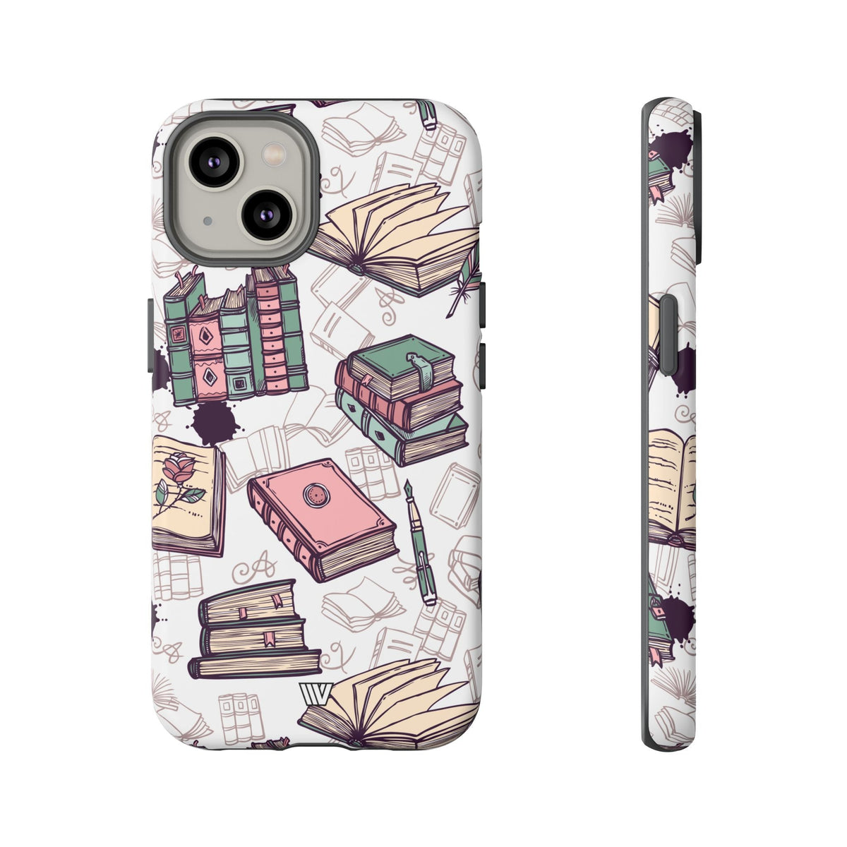 Tough Phone Case Impact Resistant Dual-layer Protective - BOOK LOVER