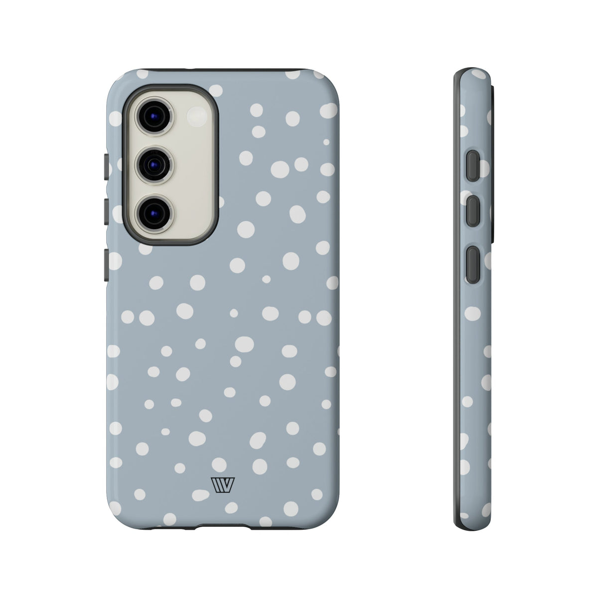 Blue Haze Dots Tough Phone Case Dual-Layer Protective Phone Case