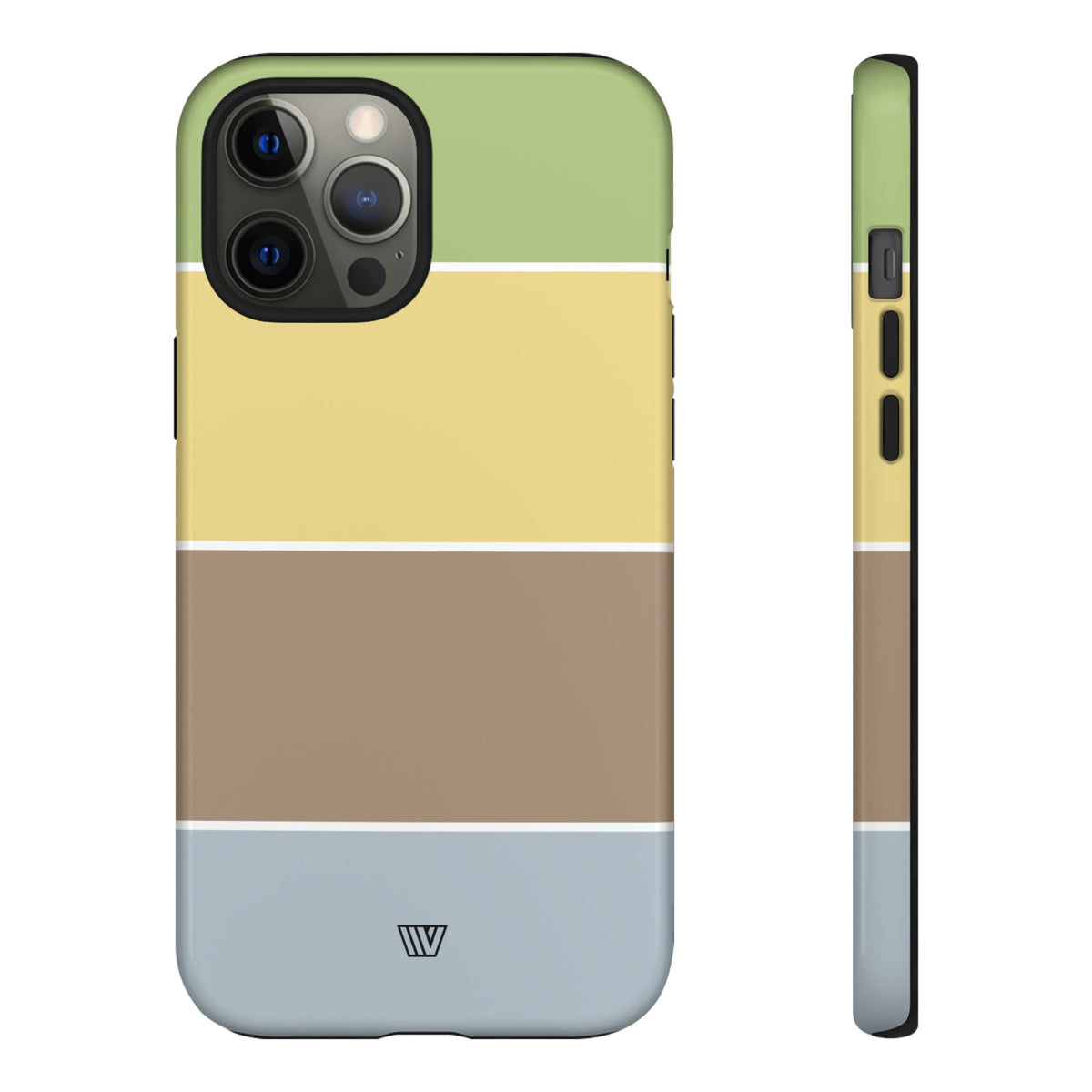 Bold Stripes Tough Phone Case Dual-Layer Impact Resistant