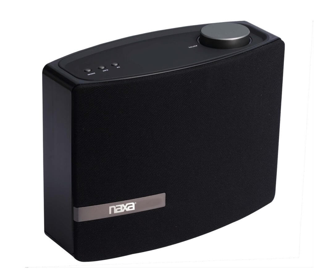 Wi-Fi & Bluetooth Multi-Room Speaker with Amazon Alexa Voice Control Naxa