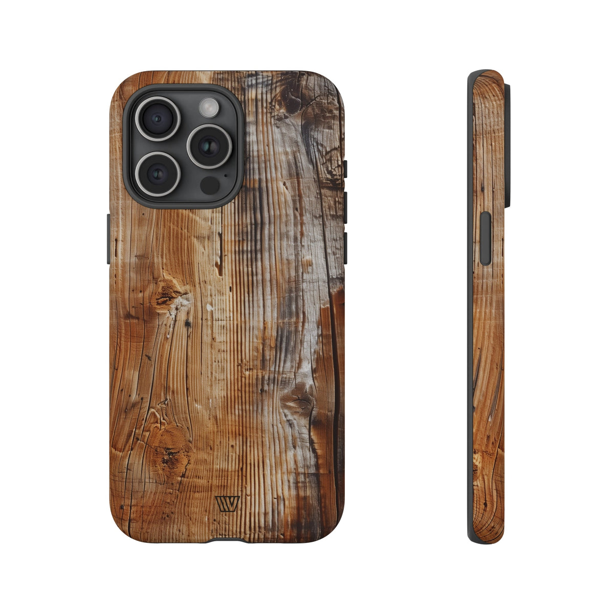 Tough Polycarbonate Dual-Layer Phone Case WOOD