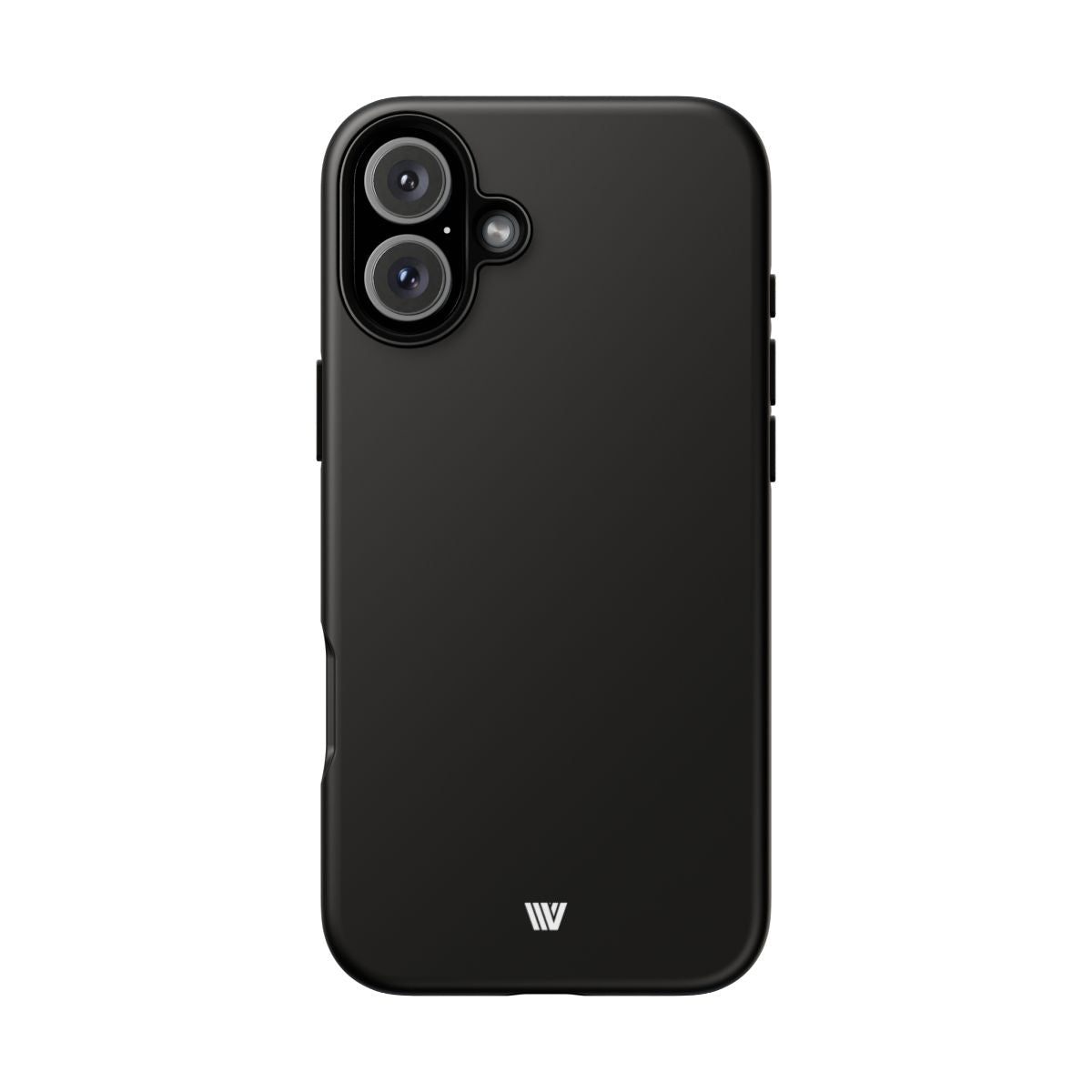 Tough Phone Case Impact Resistant Dual-Layer JET BLACK