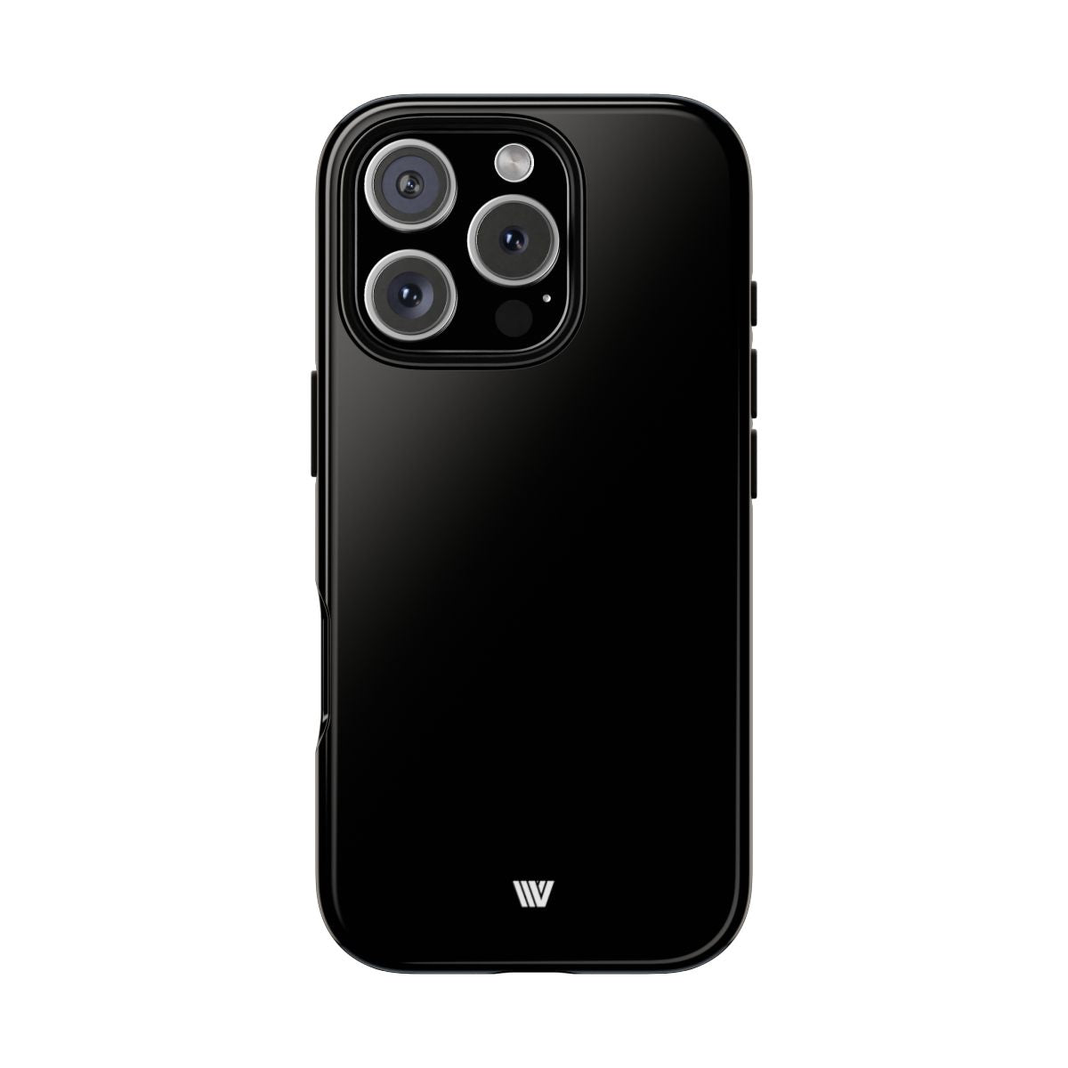 Tough Phone Case Impact Resistant Dual-Layer JET BLACK