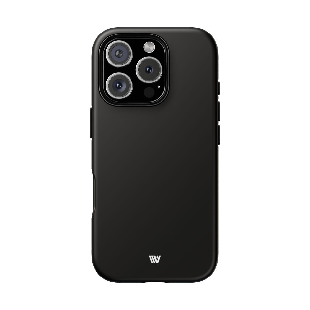 Tough Phone Case Impact Resistant Dual-Layer JET BLACK