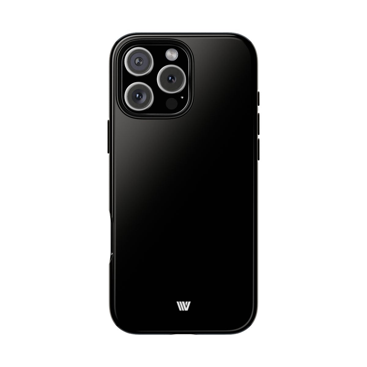 Tough Phone Case Impact Resistant Dual-Layer JET BLACK