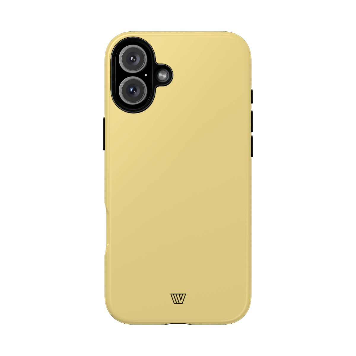 Muted Yellow Solid Tough Phone Case