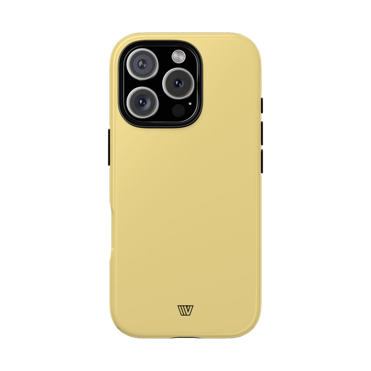 Muted Yellow Solid Tough Phone Case