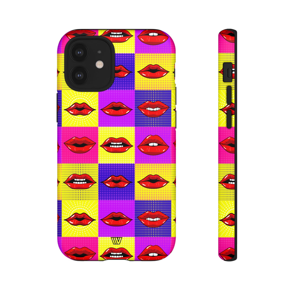 Tough Phone Case Dual-layer Protection POP ART LIPS